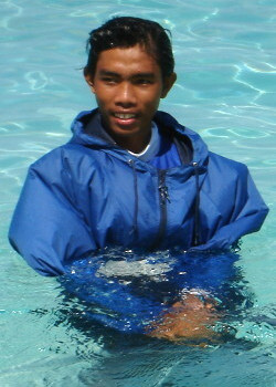 poncho cape yellow sailing boracay